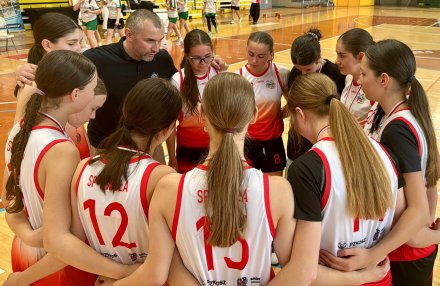 Koszykarki z SP 1 Wisła siódme w Polsce